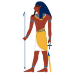 アトゥム｜上下エジプトを象徴する二重王冠
